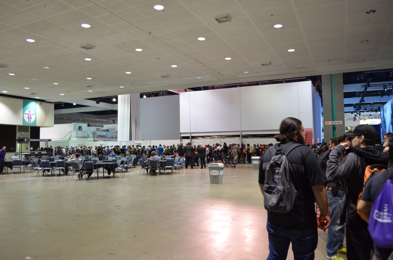 This was only a third of the line. The wait time was around 4 hours
